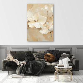 Paveikslas ant drobės, Pasteliniai žiedai Paveikslai ant drobės Gera namie - Geranamie.lt