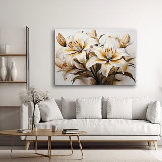 Paveikslas ant drobės, Lelijos pastelėje Paveikslai ant drobės Gera namie - Geranamie.lt