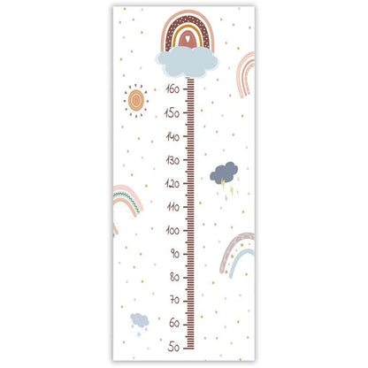 Children's height meter,  In the clouds