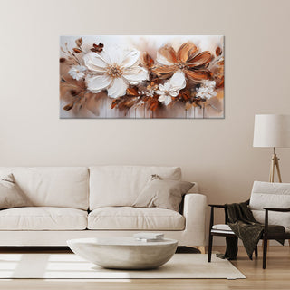 Paveikslas ant drobės, Subtilios pastelinės lauko gėlės Paveikslai ant drobės Gera namie - Geranamie.lt