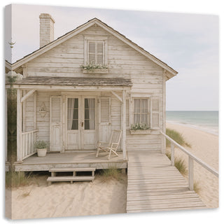 Paveikslas ant drobės, Namelis paplūdimyjePaveikslai ant drobės Gera namie - Geranamie.lt