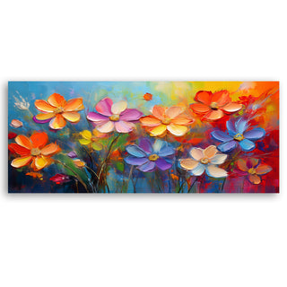 Paveikslas ant drobės, Ryškių žiedų šokis Paveikslai ant drobės Gera namie - Geranamie.lt