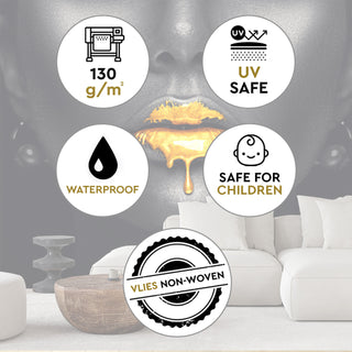 Fototapetai, Auksinės lūpos