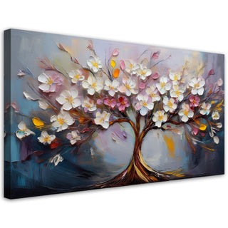 Paveikslas ant drobės, Medis žiedų šokyje Paveikslai ant drobės Gera namie - Geranamie.lt