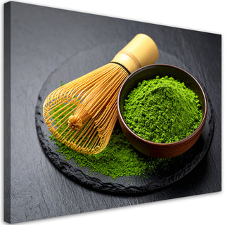 Paveikslas ant drobės, Matcha skonis Paveikslas ant drobės, Japanese Matcha Tea Paveikslai ant drobės Gera namie - Geranamie.lt