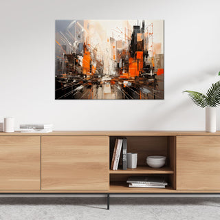 Paveikslas ant drobės, Modernus industrinis Nr.55 Paveikslai ant drobės Gera namie - Geranamie.lt