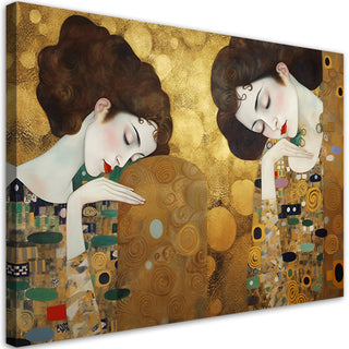 Paveikslas ant drobės, G. Klimt, Žavi moteris išpardavimas Paveikslai ant drobės Gera namie - Geranamie.lt