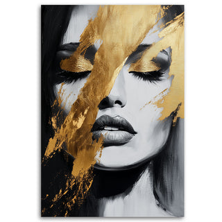 Paveikslas ant drobės, Moters portretas prabangoje Paveikslai ant drobės Gera namie - Geranamie.lt