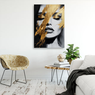 Paveikslas ant drobės, Moters portretas prabangoje Paveikslai ant drobės Gera namie - Geranamie.lt