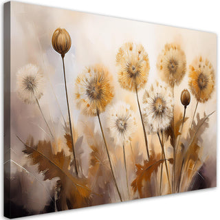 Paveikslas ant drobės, Pienės ochroje Paveikslai ant drobės Gera namie - Geranamie.lt