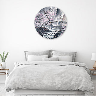 Wall clock, Cherry blossoms