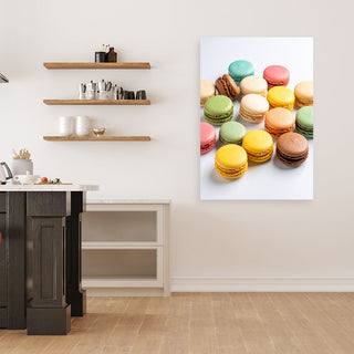 Paveikslas ant drobės, Spalvoti macarons Paveikslas ant drobės, Macaroons cookies Paveikslai ant drobės Gera namie - Geranamie.lt