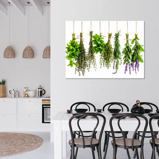 Paveikslas ant drobės, Džiovintos prieskoninės žolelės Nr. 12 Paveikslas ant drobės, Herbs spices plants Paveikslai ant drobės Gera namie - Geranamie.lt