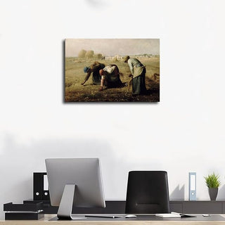 Paveikslas ant drobės, Jean-François Millet, The Gleaners išpardavimas Paveikslai ant drobės Gera namie - Geranamie.lt