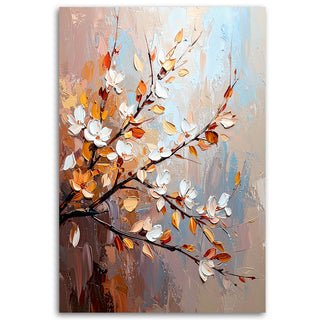 Paveikslas ant drobės, Pavasario žiedų šakelė Paveikslai ant drobės Gera namie - Geranamie.lt