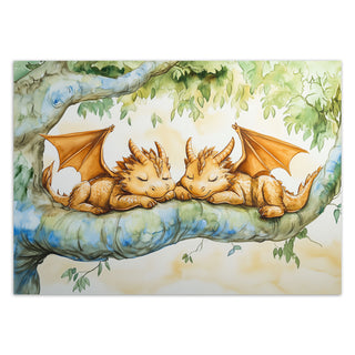 Wallpaper, Sleeping dragonflies on a branch