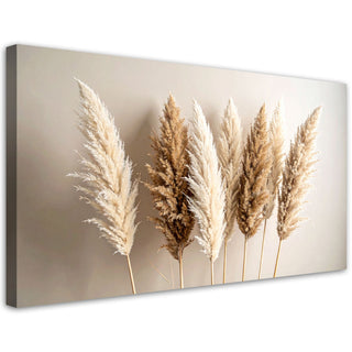 Paveikslas ant drobės, Pampų žolės pasteliniame fone Paveikslai ant drobės Gera namie - Geranamie.lt