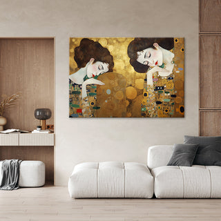 Paveikslas ant drobės, G. Klimt, Žavi moteris išpardavimas Paveikslai ant drobės Gera namie - Geranamie.lt