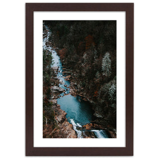 Print "River in the forest" in a frame