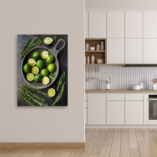 Paveikslas ant drobės, Laimai ir rozmarinas Paveikslas ant drobės, Lime Fruit Kitchen Bar Paveikslai ant drobės Gera namie - Geranamie.lt