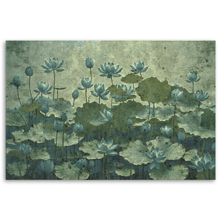 Painting on canvas, Lotus Garden