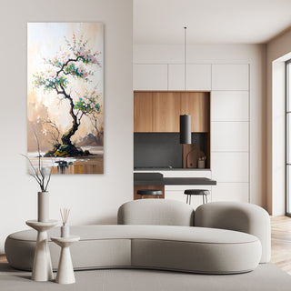 Paveikslas ant drobės, Bonsai medis gėlėsePaveikslai ant drobės Gera namie - Geranamie.lt