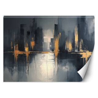 Wallpaper, Abstract Black and Gold