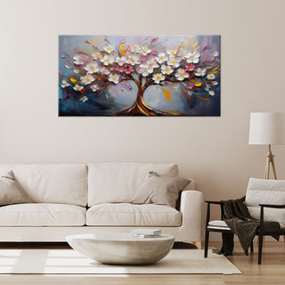 Paveikslas ant drobės, Medis žiedų šokyje Paveikslai ant drobės Gera namie - Geranamie.lt