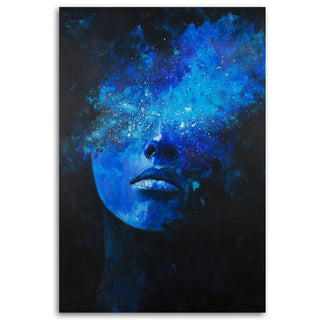 Paveikslas ant drobės, Moteris galaktikoje Paveikslai ant drobės Gera namie - Geranamie.lt