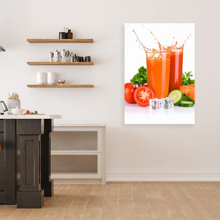 Paveikslas ant drobės, daržovių sultys Paveikslas ant drobės, Vegetable juice nature Paveikslai ant drobės Gera namie - Geranamie.lt