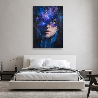 Paveikslas ant drobės, Kosminė moteris Paveikslai ant drobės Gera namie - Geranamie.lt