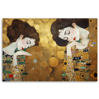 Paveikslas ant drobės, G. Klimt, Žavi moteris išpardavimas Paveikslai ant drobės Gera namie - Geranamie.lt