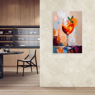 Paveikslas ant drobės, Itališkas Aperol Spritz Paveikslas ant drobės, Aperol Spritz Drink Paveikslai ant drobės Gera namie - Geranamie.lt