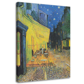 Paveikslas ant drobės, V.van Gogh, Kavinės terasa išpardavimas Paveikslai ant drobės Gera namie - Geranamie.lt