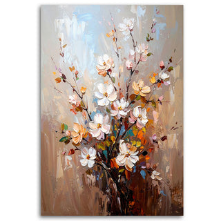 Paveikslas ant drobės, Pavasario žiedų puokštė Paveikslai ant drobės Gera namie - Geranamie.lt