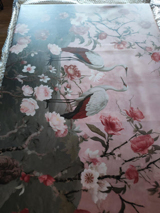 Paveikslas ant drobės, Gėlės ir paukščiai Shabby Chic išpardavimas Paveikslai ant drobės Gera namie - Geranamie.lt
