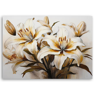 Paveikslas ant drobės, Lelijos pastelėje Paveikslai ant drobės Gera namie - Geranamie.lt