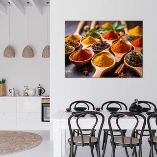 Paveikslas ant drobės, Prieskonių simfonija Paveikslas ant drobės, Colourful spices Paveikslai ant drobės Gera namie - Geranamie.lt