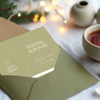 Dovanu kuponas GERA NAMIE internetu