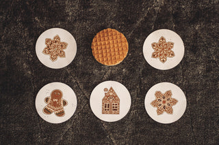 Christmas stickers, Gingerbread