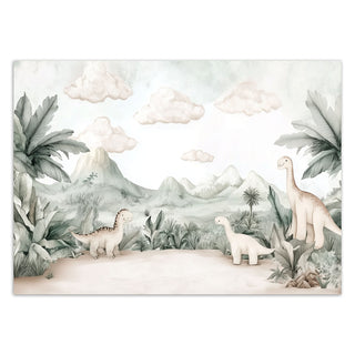 Wallpaper, Dinosaurs in the tropics