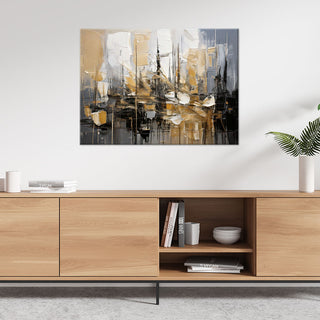Paveikslas ant drobės, Modernus industrinis Nr.58 Paveikslai ant drobės Gera namie - Geranamie.lt