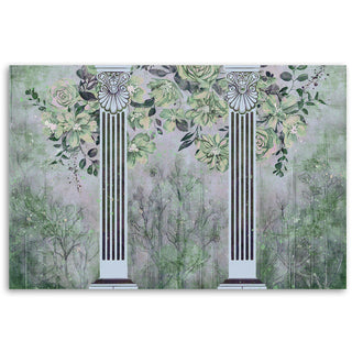 Painting on canvas, Dance of Architecture and Nature