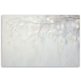 Fototapetai, Pilkų lapų ramybė