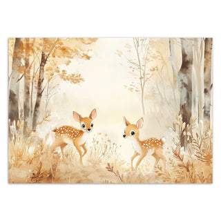 Wallpaper, Deer in the forest