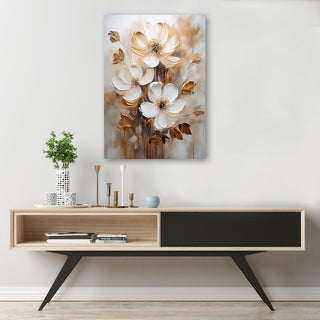 Paveikslas ant drobės, Švelnių pastelinių lauko gėlių žiedai Paveikslai ant drobės Gera namie - Geranamie.lt