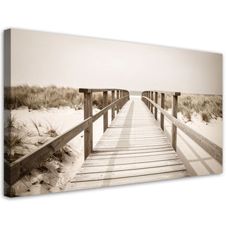 Paveikslas ant drobės, Takelis į paplūdimį pastelėje Paveikslai ant drobės Gera namie - Geranamie.lt