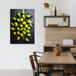 Paveikslas ant drobės, Alyvuogių magija Paveikslas ant drobės, Olives fruit Paveikslai ant drobės Gera namie - Geranamie.lt