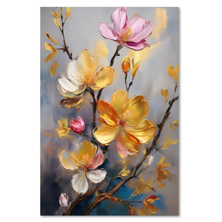 Paveikslas ant drobės, Aukso žiedų harmonija Paveikslai ant drobės Gera namie - Geranamie.lt