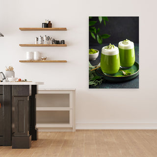Paveikslas ant drobės, Matcha Latte Paveikslas ant drobės, Matcha Latte Paveikslai ant drobės Gera namie - Geranamie.lt